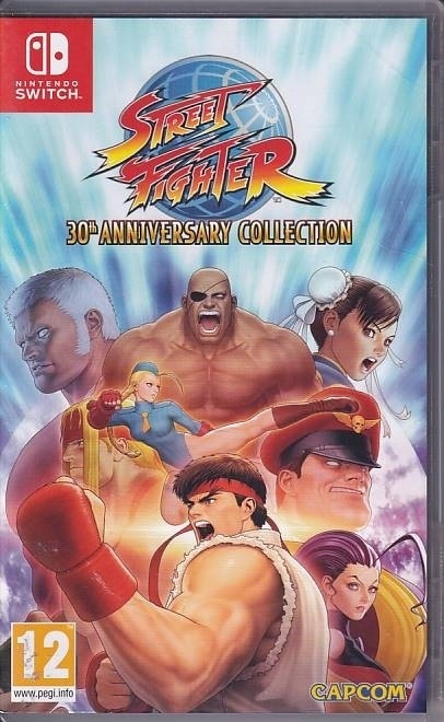 Street Fighter 30th Anniversary Collection - Nintendo Switch spil (A Grade) (Genbrug)